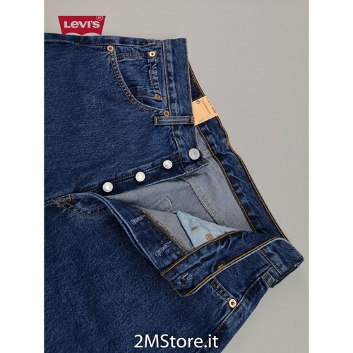LEVI'S jeans LEVIS 501 Original Fit 501.01.14 blu classic denim Dritto Vintage - Afbeelding 5 van 7