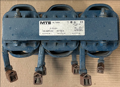 MTE RL-10001 3 Phase Reactor 100amps