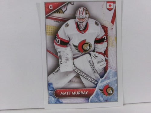 2021-22 Topps NHL Sticker Collection #395 Matt Murray