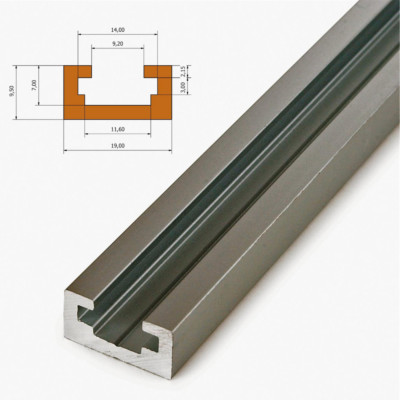 Aluminiumlegierung Spur TSlot Gehrungssäge Stichtisch Holzbearbeitung Router Werkzeug UK