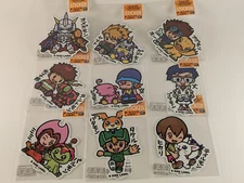 Digimon B-Side Label Stickers Waterproof US SELLER