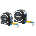NEW-HART 25-Foot and 30-Foot Pro Grade Tape Measure Combo Magnetic Button Stop