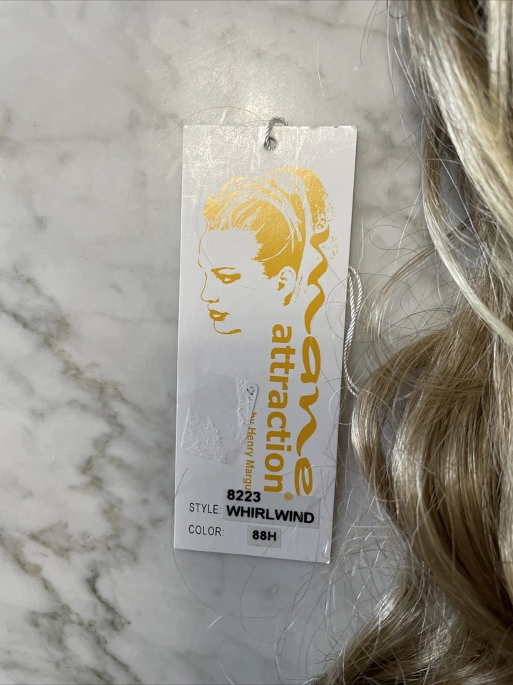 Henry Margu WHIRLWIND 15" Ponytail Hair Extension Clip in 88H New with Tags - Image 2 of 4