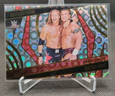 2022 PANINI REVOLUTION WWE GROOVE PARALLEL #143 RATED-RKO EDGE RANDY ORTON card