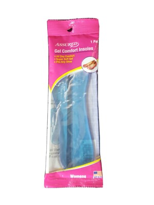 Assured Womens Gel Comfort Insoles