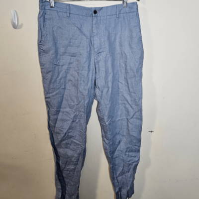 Zara Linen Cotton Lightweight Summer Womens Dress Pants Blue Size XL | eBay Zara Linen Cotton Lightweight Summer Womens Dress Pants Blue Size XL | eBay