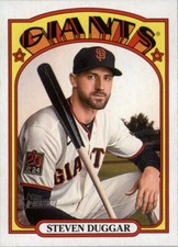 Steven Duggar 2021 Topps Heritage High Number #699 San Francisco Giants