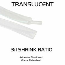 Relación Impermeable 3:1 Tubo Termotráctil Adhesivo Forrado/Mangas de Alambre Eléctrico