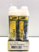 (36,60 Eur/L) 6X250Ml Toko Textil Waschmittel Eco Wash Textile Spezialwaschmit