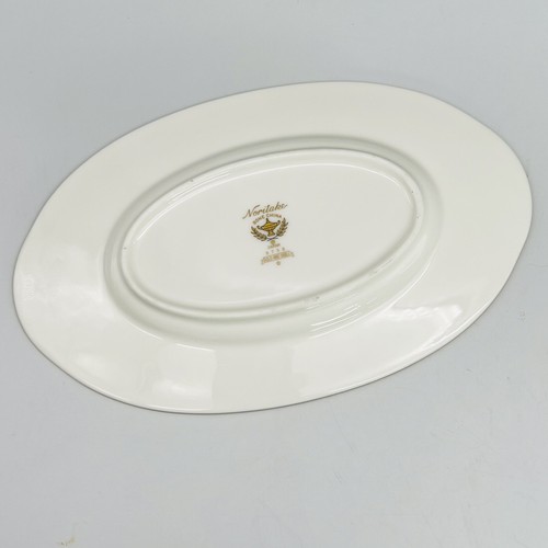 NORITAKE Gold and Sable GRAVY BOAT & UNDERPLATE BUTTER Black RAISED RED ENAMEL - Picture 21 of 23