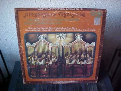 Gerard Schwarz-A Festival of Trumpets Nonesuch HQ-1301 Quad LP