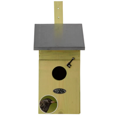 Esschert design nido Stare Star nido casa uccello FSC legno NKS