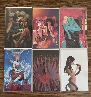 Faithless #1 2 3 4 5 6 Boom! Studios 2019 Complete Set NM+ Mature B Variant Cvr