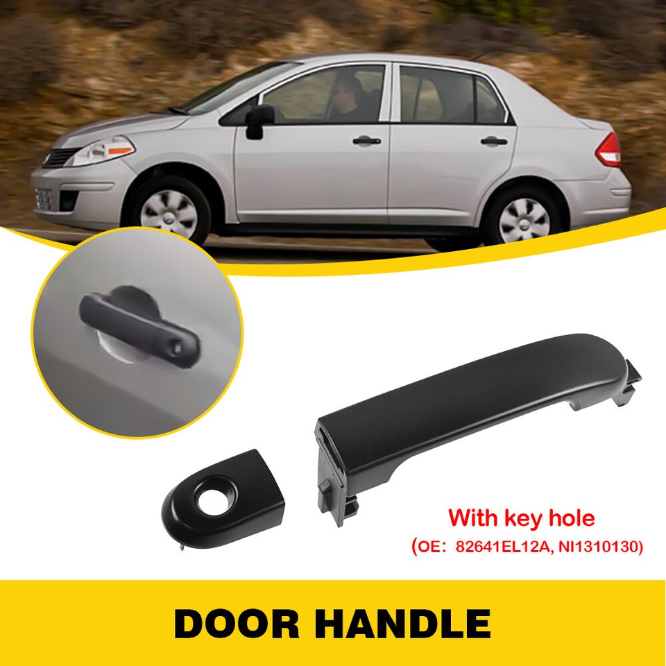 For 2007 Nissan Versa Door Handle Outer Outside Exterior Front Left