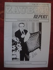 SIEGFRIED & ROY Magiczny raport 9. Jg. Nr 7/8 lipca/sier 2000 SZEŚCIEŻKA WOLFGANG