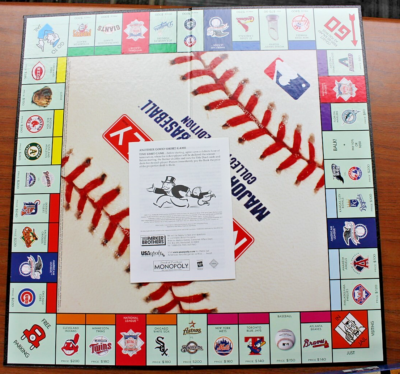 Monopoly Parker Brothers Board Game 1999 Major League Baseball