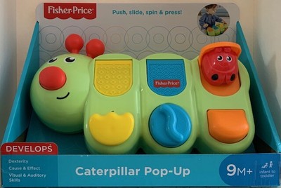 caterpillar pop up fisher price