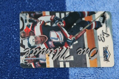 ED JOVANOVSKI 1995 SCORE BOARD HOCKEY SPRINT ASSETS PHONE CARD FLORIDA PANTHERS