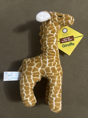 Smithsonian Institution Giraffe Stuffed Animal Plush 9'' 1999