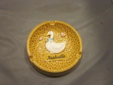 Duck  and hearts Ashtray Nashville 1986 Richards made in Japan 