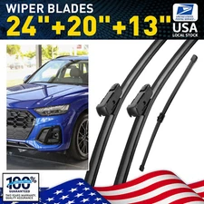 FRONT&REAR Windshield Wiper Blade For Audi  Q3 2019-2023 One Set of 24''/20''/13
