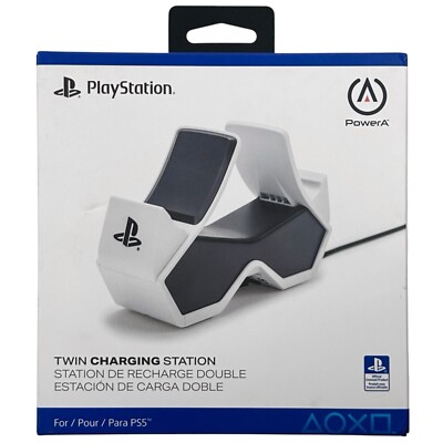 PowerA Twin Charging Station for Dualsense Wireless Controllers (NEW/OPEN BOX)