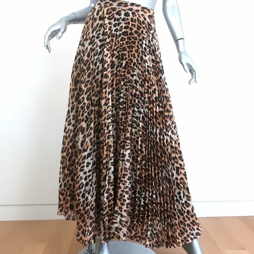 Alice + Olivia Pleated Maxi Skirt Katz 