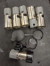 6PCS 12V Car Marine ATV Cigarette Lighter Socket Power Outlet Receptacle Plug