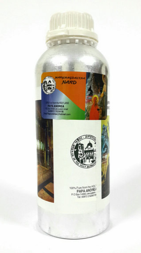 Mary Magdalena nard oil 100% 1000ml aluminium bottle from jerusalem holy land - Picture 5 of 6