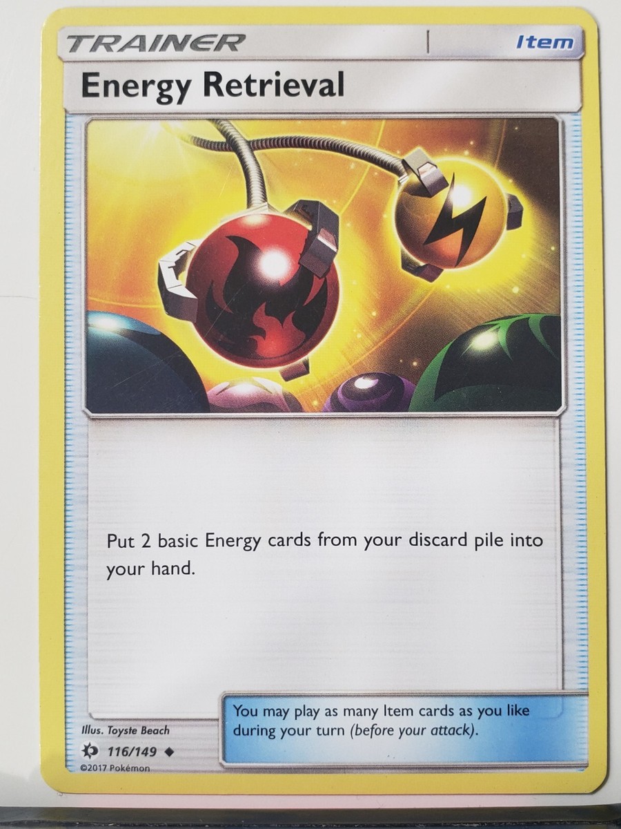 energy retrieval pokemon card value 80/101 CGC 8.5 2013 Uncommon Trainer Reverse Holo Pokmon Item / / Card Text Energy Retrieval 104/83 Price 2026