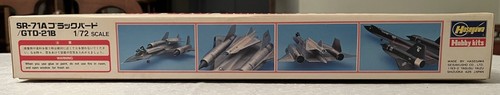 Hasegawa Lockheed SR-71A Blackbird w/GTD-21B Drone 1/72 Scale Kit, NEW - Picture 5 of 12