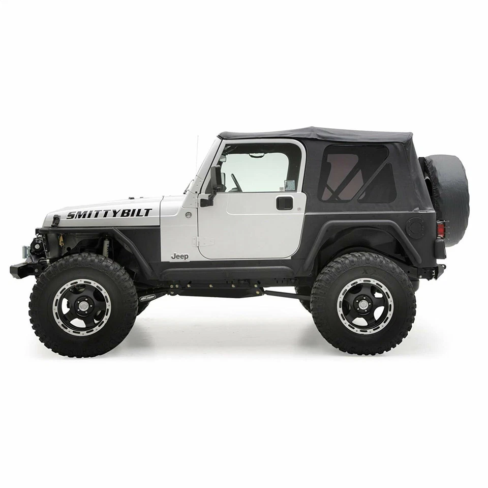 Smittybilt 9971235 Replacement Soft Top w/Tinted Windows for 97-06 Wrangler TJ Foto 3 de 4