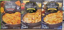Specially Selected 3 Flavors Deluxe Cheesy Potatoes 6.6oz 186g (3 Boxes)