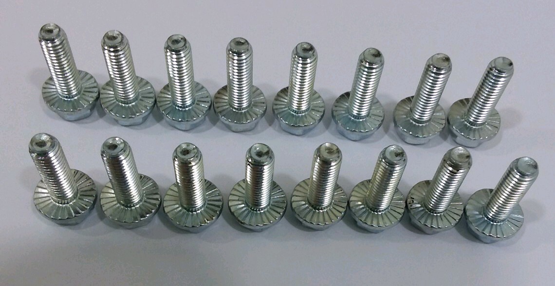 Hemi SELF Locking Header Bolts Mopar 5.7 6.1 6.4 Engines SRT Manifold