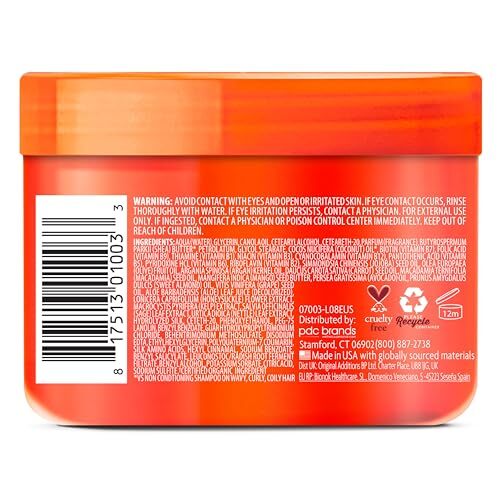 Cantu Shea Butter Coconut Curling Cream 12oz Pack of 2 for Natural Hair Care