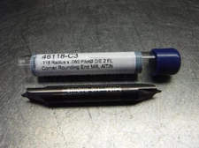 Harvey Tool 0.1181" Carbide DE Corner Rounding Endmill 46118-C3 (LOC889)