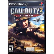 Call Of Duty 2 Big Red One - Sony Playstation 2 PS2 Pristine Tested Authentic