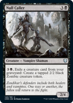 x4 Null Caller U MTG Commander Legends M/NM, English
