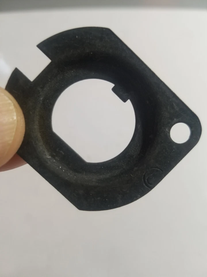 Placa de montaje de espejo retrovisor derecha 1977-79 Granada OEM Ford D5DZ-17B733-A Foto 4 de 4