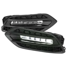 Fits 19-20 HONDA HR-V LED Fog Light With Clear Lens