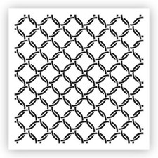 Polka Dots 5 Circles Bubbles Stencil - Choose a Size - Laser-Cut Reusable