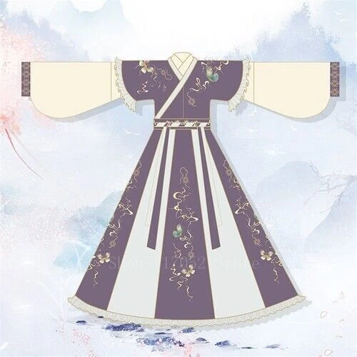 Fairy Ancient Chinese Hanfu Dress Costume Embroidery Ming Dynasty Princess Folk - Picture 18 of 27