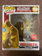 YU-GI-OH YUGIOH Winged Dragon of Ra Metallic 6" Funko POP Toy GameStop NEW