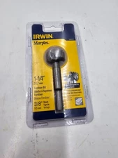 Irwin Maples 1-1/4" Forstner Bit, 3/8" Shank  1966932