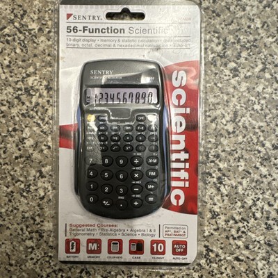 Scientific Calculator By Sentry 56 Function CA656 New Sealed Package (143)