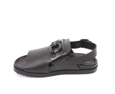 Mariano Paoletti 324a Black Leather Slides Men Comfort Sandals Mariano Paoletti 324a Black Leather Slides Men Comfort  main image 3