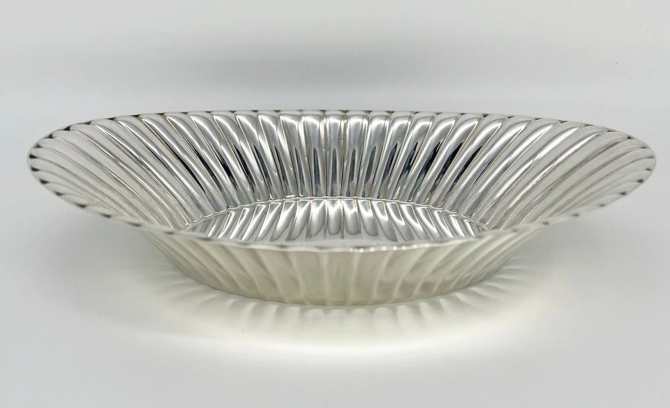 Cuenco de verduras ovalado American 1949 925 de plata esterlina Reed & Barton Jubilee X300 Foto 4 de 4