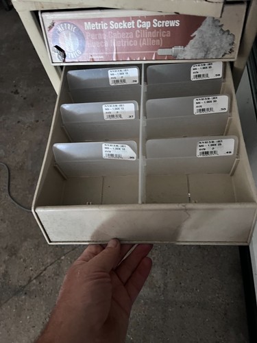 Organizador de acero de 3 cajones Hillman Hardware cabina más grande vacío - Imagen 8 de 12