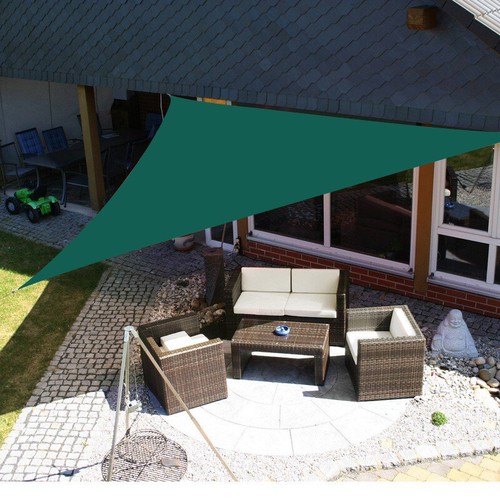 Waterproof Shade Sail Patio Awning Outdoor Garden Pool Sun Canopy Shelter Cover - Picture 232 of 606