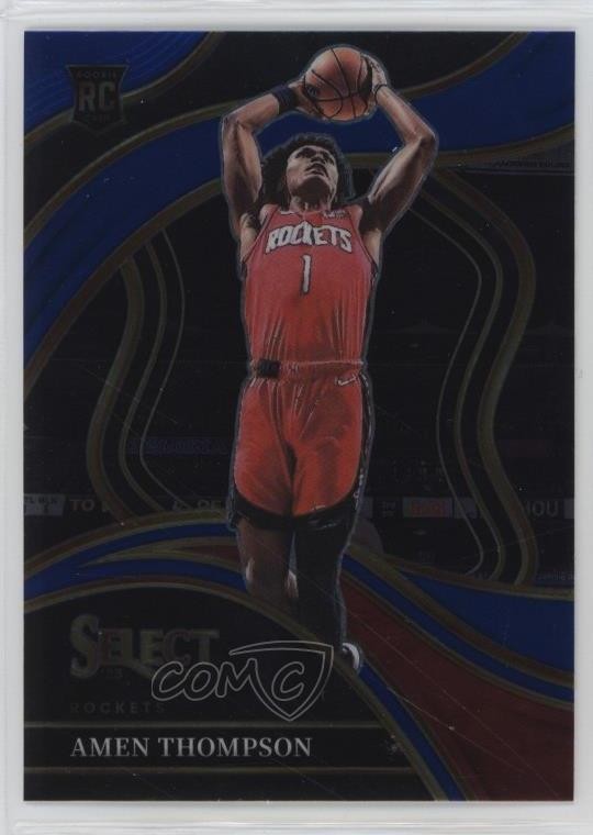 2023-24 Panini Select Courtside Blue Amen Thompson #274 1md7